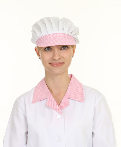 ▶ C- 101 핑크체크 반망사  305