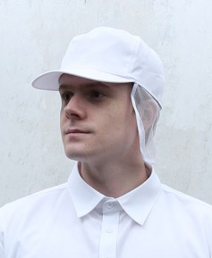 C-134 백색챙 귀망사 기본모자