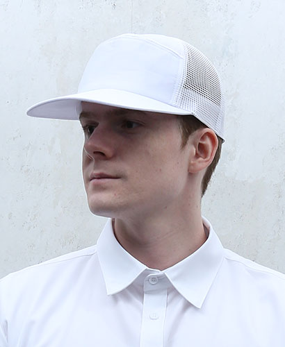 C-136 백색 반망사 식품위생모