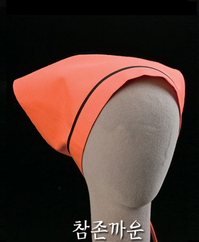 ◈ C-174빨강색/오렌지색 띠 스카프 ◈