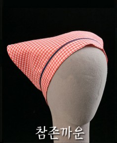 ◈ C-183 적색체크검띠 스카프 ◈