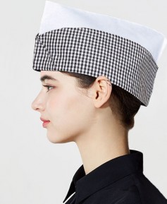 C-47 검체크 백색