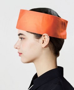 C-5 오렌지 위망사모자