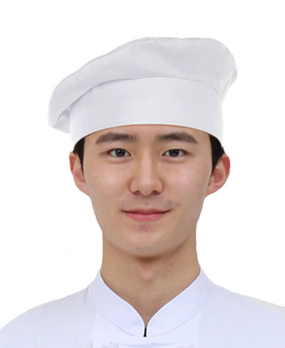 ◎ C-627 백색 쿡모자 ◎ ㅡㅡㅡㅡㅡ ((남여공용))