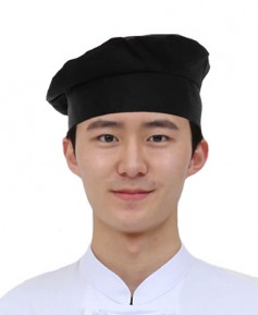 ◎ C-635 검정 쿡모자 ◎ ㅡㅡㅡㅡㅡ ((남여공용))(65)