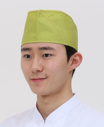 C-928 연두 위망사 헬로모자