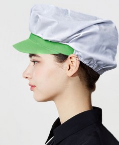 C-93 연녹색챙위생모