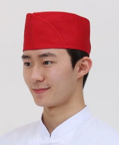 C-934 적색 위망사 헬로모자