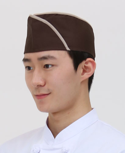 C-937 커피 베이지띠 위망사모 ㅡ(남녀공용)