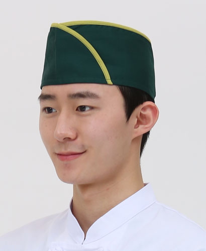 C-943 청녹 연두띠 위망사모 ㅡ(남녀공용)