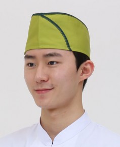 C-945 연두 녹띠 위망사모자 ㅡ(남녀공용)