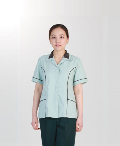 CL-35 연회색 유니폼 반팔