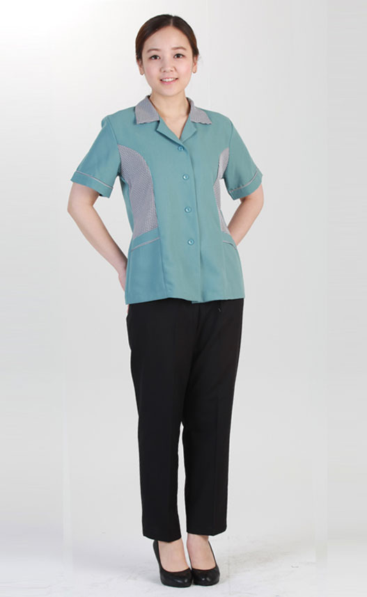 CL-40 진회색 유니폼 반팔