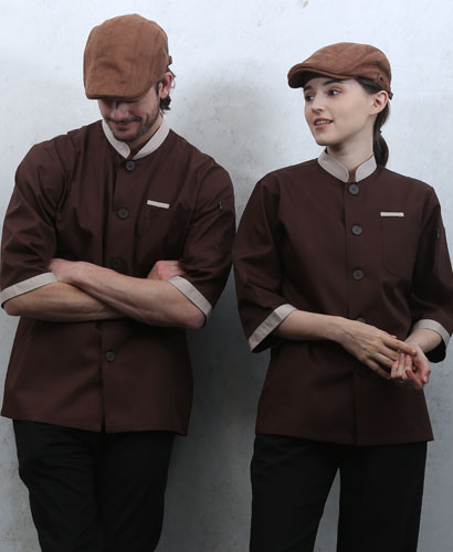 CO-710 커피 베이지 포인트 칠부 (2)