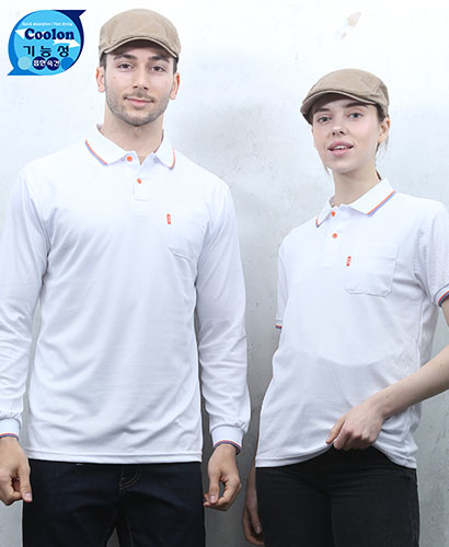 ▶DT-126 쿨론 프레시 단체복 백색◀