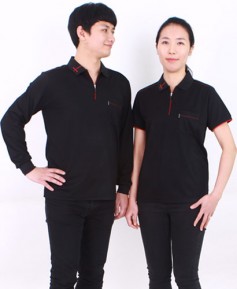 ▶T-3 33 블랙 기능성 엠보 지퍼 스티치