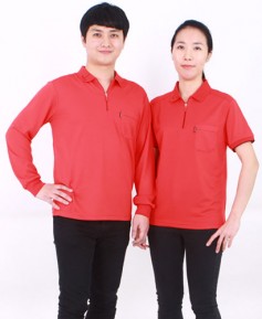 ▶T-3 33 홍색 기능성 엠보 지퍼 스티치