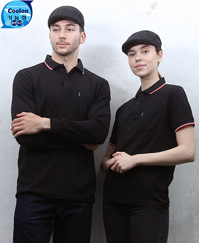 ▶T-11 검정 기능성 단체복◀ㅡㅡㅡㅡ(주머니있음)