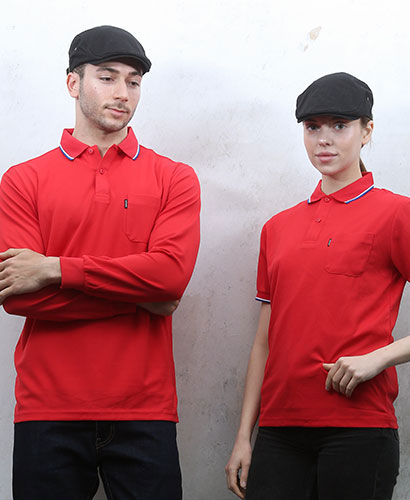 ▶T-11 적색 기능성 단체복◀ㅡㅡㅡㅡ(주머니있음)