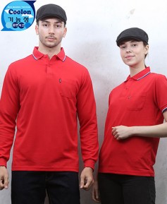 ▶T-11 적색 기능성 단체복◀ㅡㅡㅡㅡ(주머니있음)