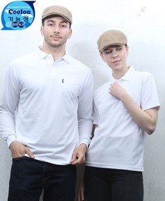 ▶T-18 백색 기능성 베이직 단체복◀ㅡ(주머니있음)