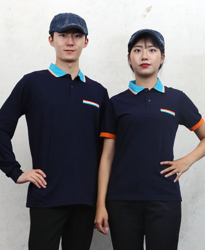 ▶T-51 곤색 주머니 포인트