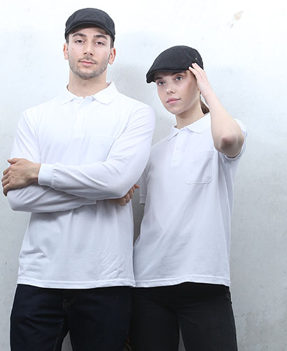 ▶T-52 백색 폴로티셔츠 ◀ㅡㅡㅡㅡㅡ(주머니있음)