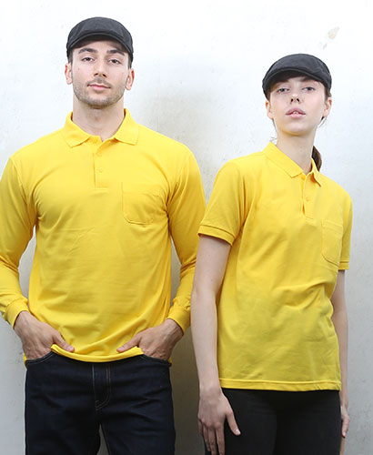 ▶T-52 노랑색 폴로티셔츠 ◀ㅡㅡㅡㅡ(주머니있음)