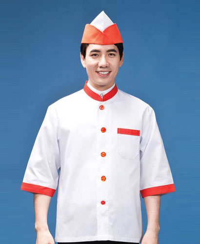 HA-04 오랜지 배색 칠부