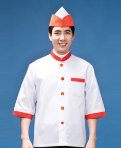 HA-04 오랜지 배색 칠부