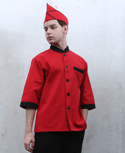 HA-07 적 차이나배색  칠부