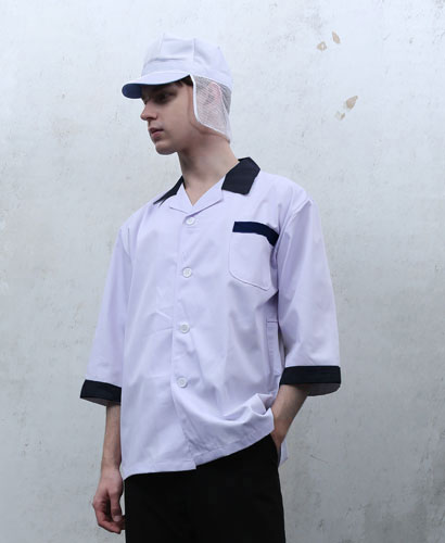 HA-13 남성 카라형 작업복