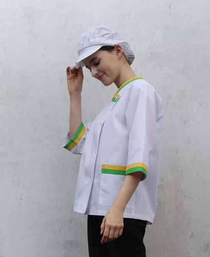 HA-46 칠부 노랑연두 이중라운드ㅡㅡ 30수