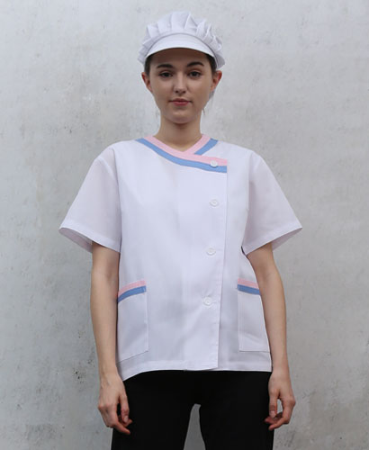 HA-63 보라핑크 이중배색 반팔