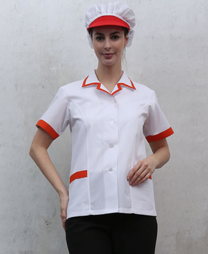 HA-80 오렌지 카라포인트 반팔