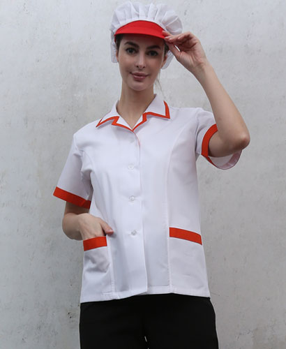 HA-80 오렌지 카라포인트 반팔