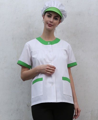 HA-82 연두라운드 반팔