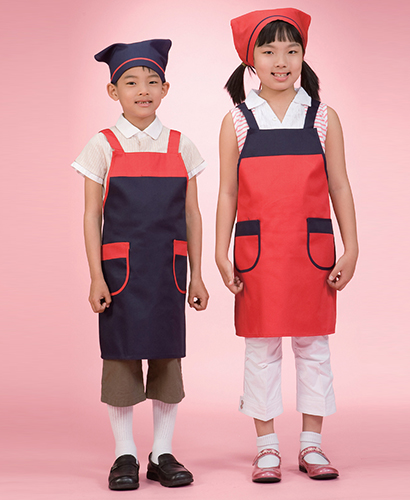 K-11 배색앞치마