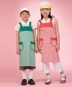 K-13 줄지배색앞치마