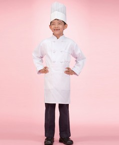 K-2 백색어린이허리앞치마