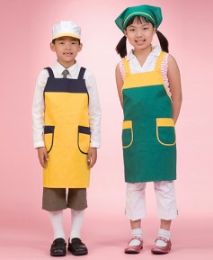K-8 배색앞치마