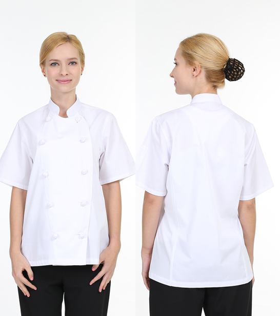 KO-117 반팔 백색 기능성 쿡복