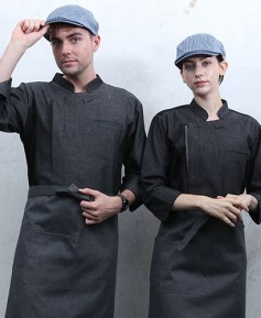 KO-133 회색 데님 목타이 포인트ㅡㅡㅡ(목스카프 별도구매)(36)