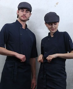 KO-154  네이비 반팔 올 기능성 쿡복