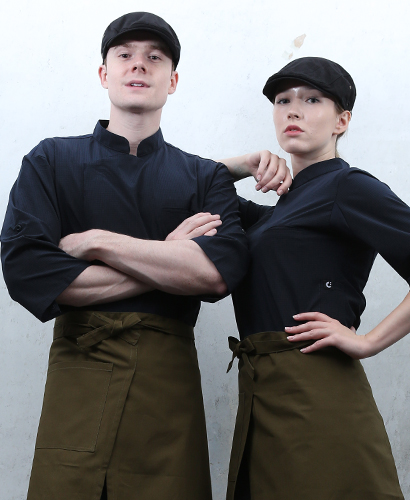 KO-200-1  칠부 블랙 매트 스넵버튼ㅡㅡㅡ  생활방수 (기능성원단)