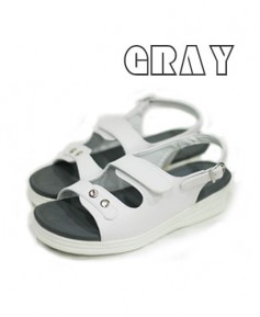 K-12 고급 간호/영양사 샌들ㅡㅡㅡ화이트그레이 ◀