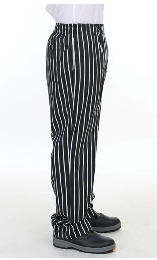 P-105 검정 줄지 바지 (남여공용)