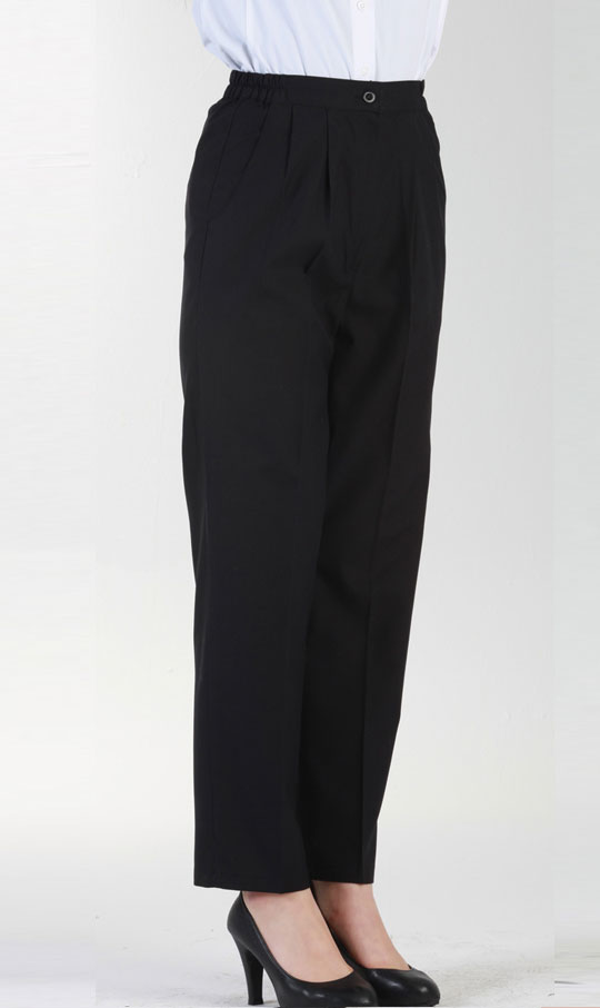 P-18 여성 검정 T/R 허리양쪽밴드형