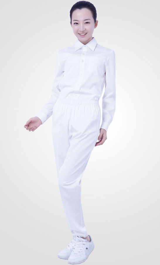 P-23 ※20수 백색 상하고무줄 바지 ㅡㅡㅡㅡ(남여공용) 주머니 없음