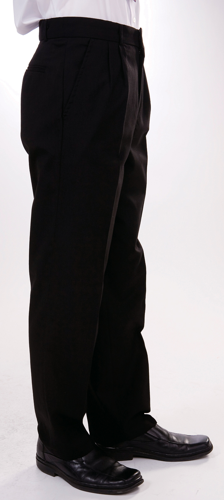 P-6 남성 검정 스판 바지(102-1)